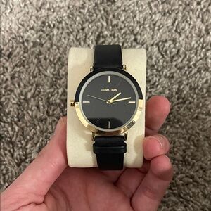 Black and Silver Watch